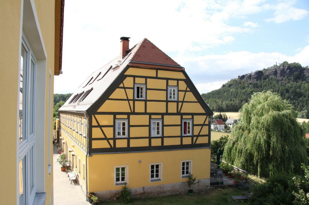 Apartamento Alter Gutshof Papstdorf Exterior foto